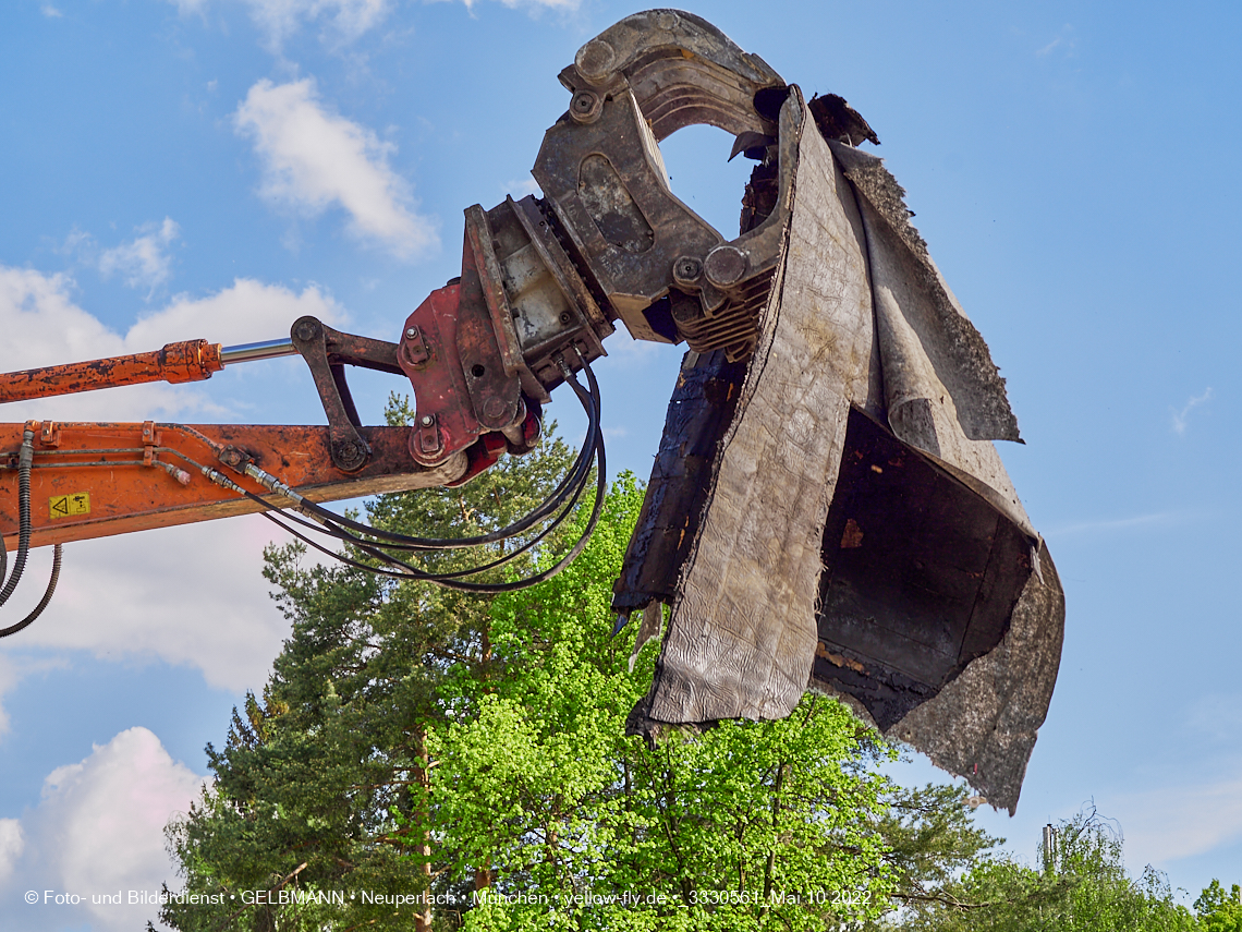 10.05.2022 - Baustelle am Haus für Kinder in Neuperlach